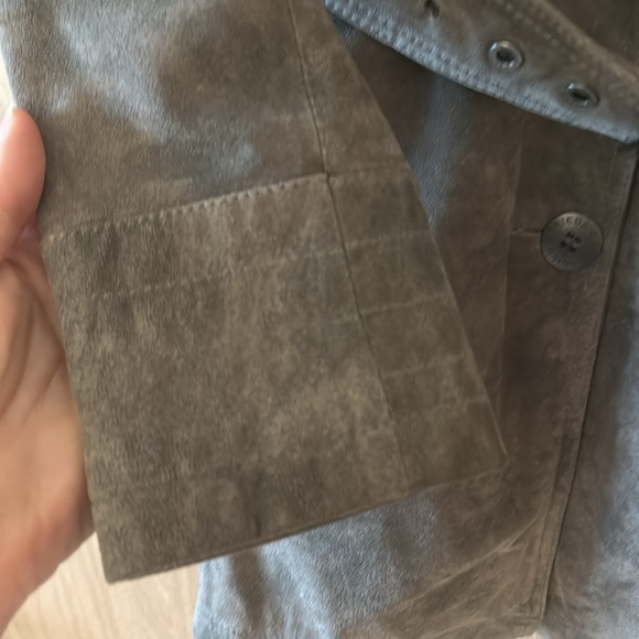 Like New Small Frieda & Freddie’s Green Leather Jacket - Picture 4 of 8